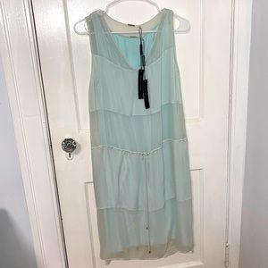 Elise Tahari light blue dress NWT